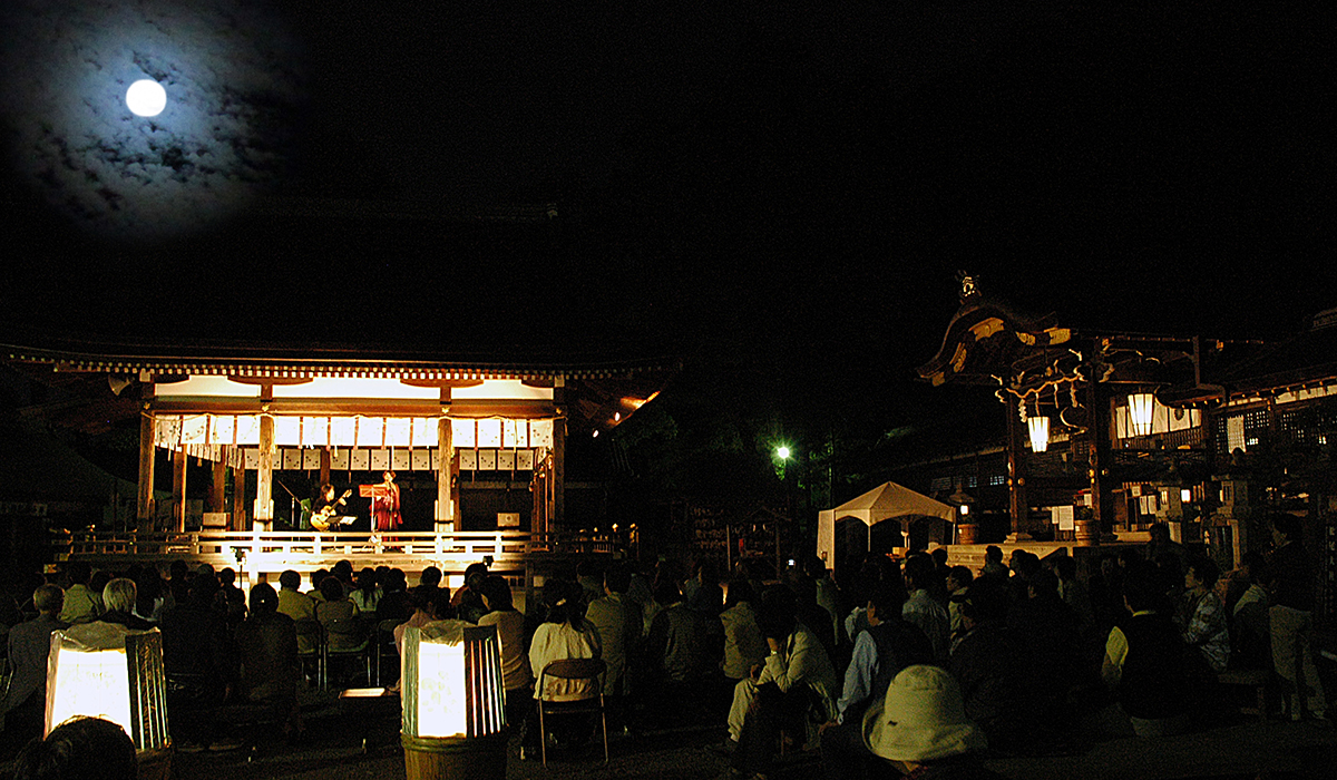 松尾大社 観月祭(2024年9月17日)中秋の名月に開催／西京