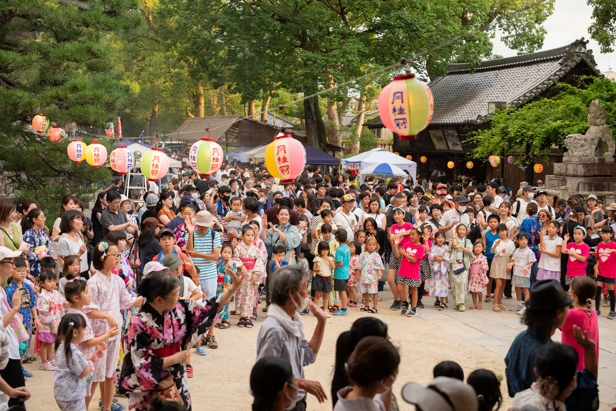 第６回藤森盆踊りフェスティバル(2024年8月4日)＠藤森神社・伏見深草