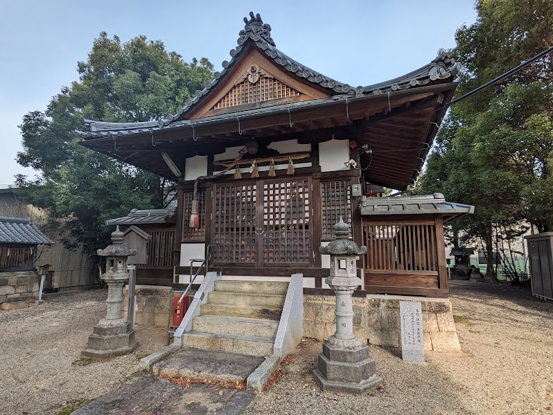 伏見横大路 飛鳥田神社♪かつての通称は「嶋瀉弁才天」金運・財運の御利益