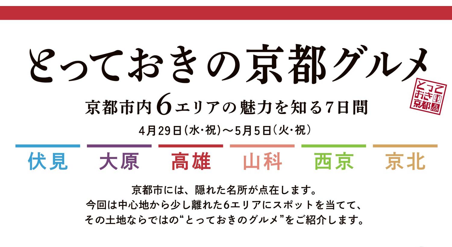 とっておきの京都プロジェクト ＼「阪急うめだ本店」での物産展の開催について／